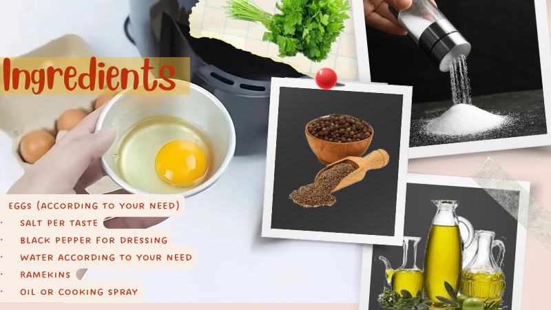 poached eggs inair fryer